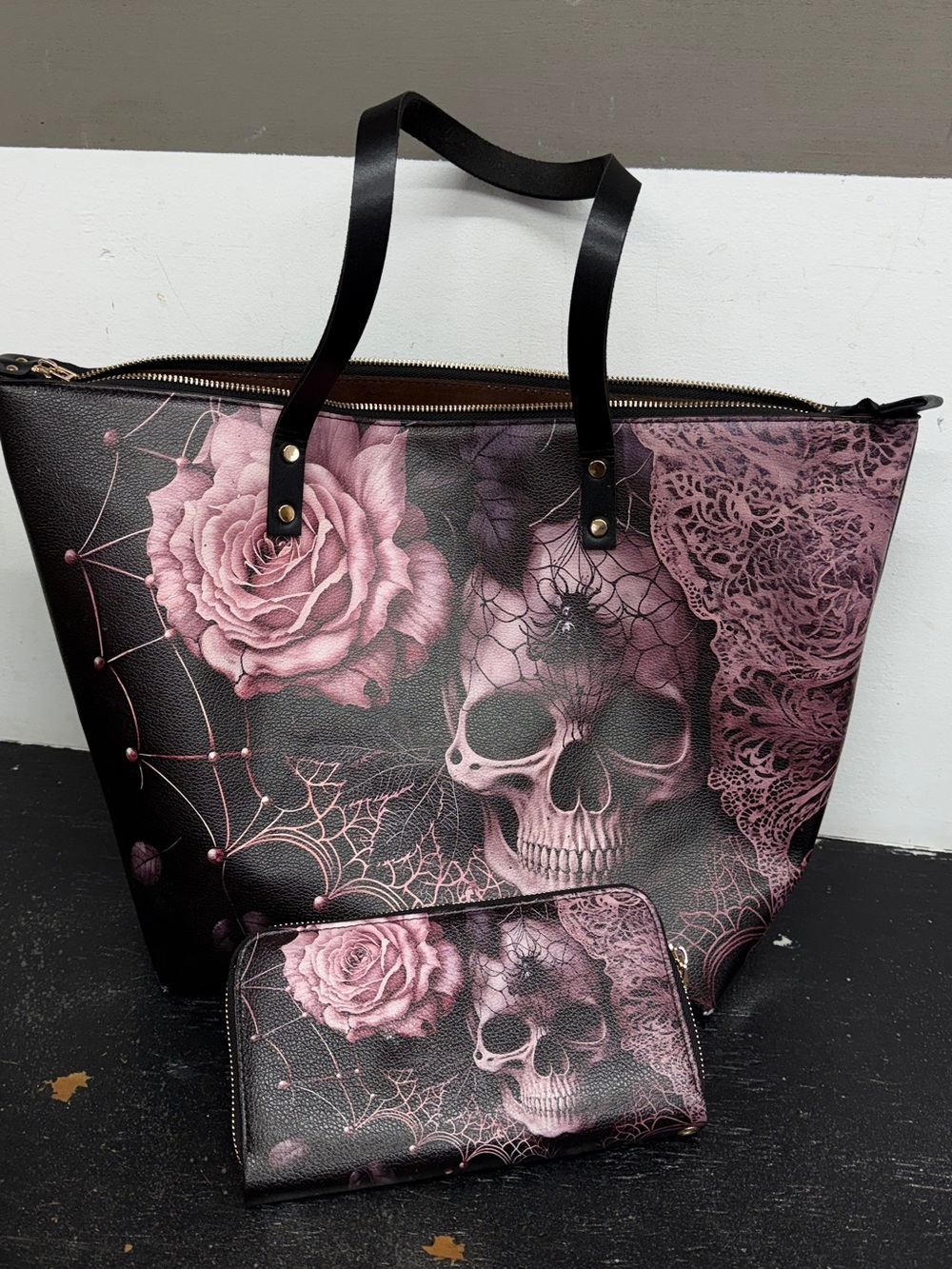 Skullette Bag & Wallett